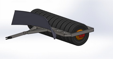 rolo pneu com dispositivo